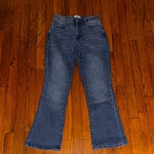 Sonoma Dark Blue Flare Jeans